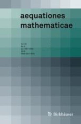 Aequationes mathematicae - Springer (10) - modelo ABNT
