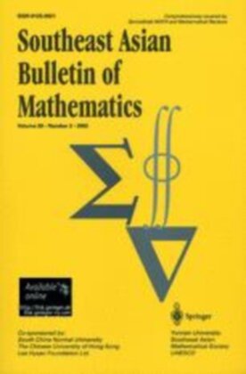 Southeast Asian Bulletin of Mathematics - Springer (10012) - modelo ABNT