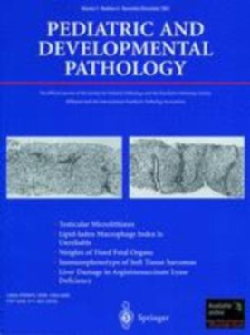 Pediatric and Developmental Pathology - Springer (10024) - modelo ABNT