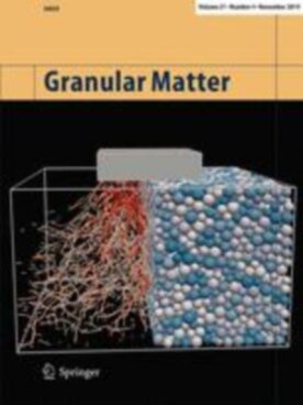 Granular Matter - Springer (10035) - modelo ABNT
