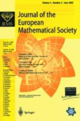 Journal of the European Mathematical Society - Springer (10097) - modelo ABNT