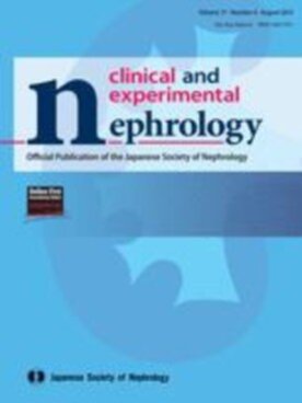 Clinical and Experimental Nephrology - Springer (10157) - modelo ABNT