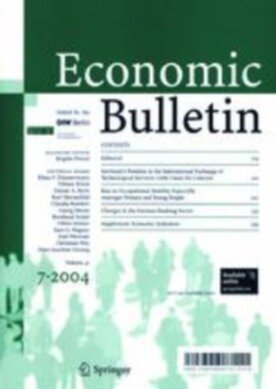 Economic Bulletin - Springer (10160) - modelo ABNT
