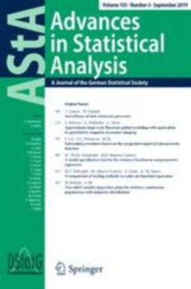 AStA Advances in Statistical Analysis - Springer (10182) - modelo ABNT
