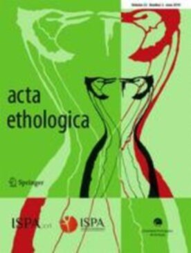 acta ethologica - Springer (10211) - modelo ABNT
