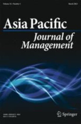 Asia Pacific Journal of Management - Springer (10490) - modelo ABNT