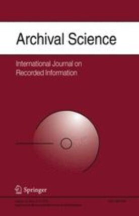 Archival Science - Springer (10502) - modelo ABNT