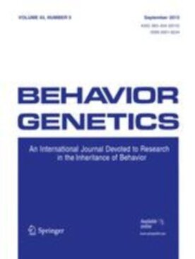 Behavior Genetics - Springer (10519) - modelo ABNT