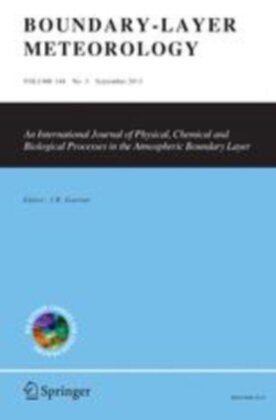 Boundary-Layer Meteorology - Springer (10546) - modelo ABNT