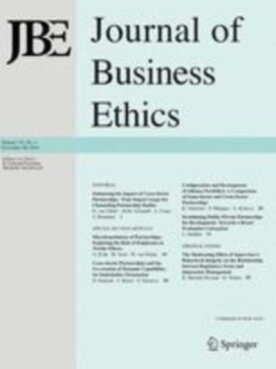 Journal of Business Ethics - Springer (10551) - modelo ABNT