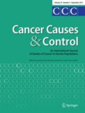 Cancer Causes & Control - Springer (10552) - modelo ABNT