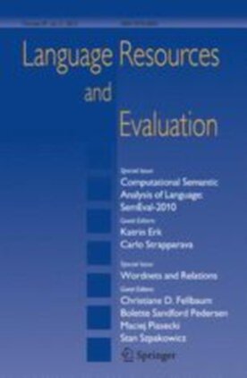 Language Resources and Evaluation - Springer (10579) - modelo ABNT
