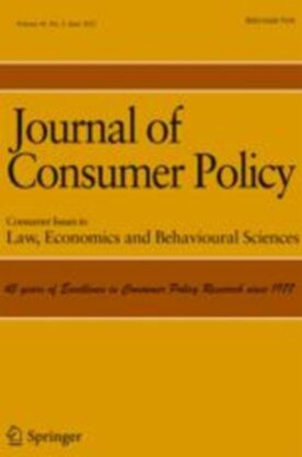 Journal of Consumer Policy - Springer (10603) - modelo ABNT
