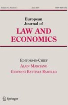 European Journal of Law and Economics - Springer (10657) - modelo ABNT