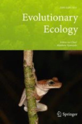 Evolutionary Ecology - Springer (10682) - modelo ABNT