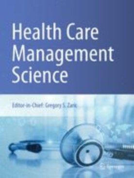 Health Care Management Science - Springer (10729) - modelo ABNT