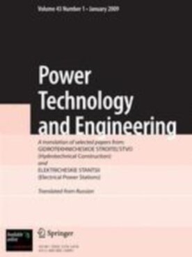 Power Technology and Engineering - Springer (10749) - modelo ABNT