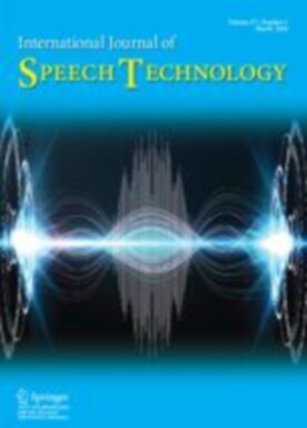 International Journal of Speech Technology - Springer (10772) - modelo ABNT
