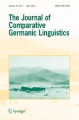 The Journal of Comparative Germanic Linguistics - Springer (10828) - modelo ABNT