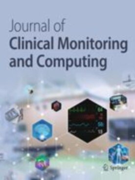 Journal of Clinical Monitoring and Computing - Springer (10877) - modelo ABNT