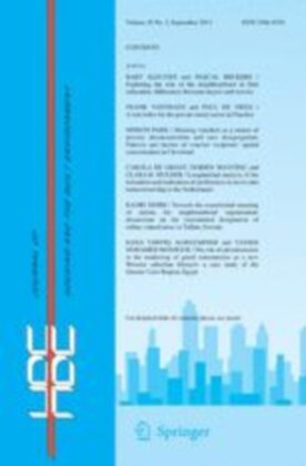 Journal of Housing and the Built Environment - Springer (10901) - modelo ABNT