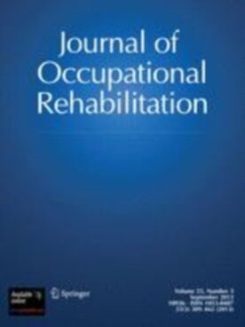 Journal of Occupational Rehabilitation - Springer (10926) - modelo ABNT