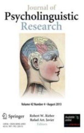 Journal of Psycholinguistic Research - Springer (10936) - modelo ABNT