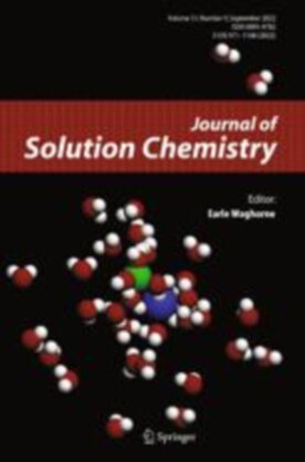 Journal of Solution Chemistry - Springer (10953) - modelo ABNT