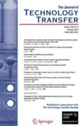 The Journal of Technology Transfer - Springer (10961) - modelo ABNT