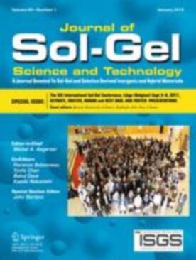 Journal of Sol-Gel Science and Technology - Springer (10971) - modelo ABNT