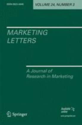 Marketing Letters - Springer (11002) - modelo ABNT
