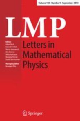 Letters in Mathematical Physics - Springer (11005) - modelo ABNT
