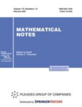 Mathematical Notes - Springer (11006) - modelo ABNT