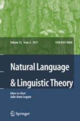 Natural Language & Linguistic Theory - Springer (11049) - modelo ABNT