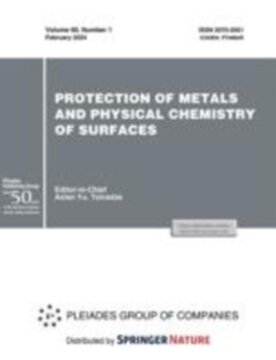 Protection of Metals and Physical Chemistry of Surfaces - Springer (11124) - modelo ABNT