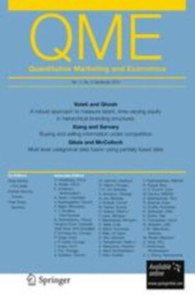 Quantitative Marketing and Economics - Springer (11129) - modelo ABNT