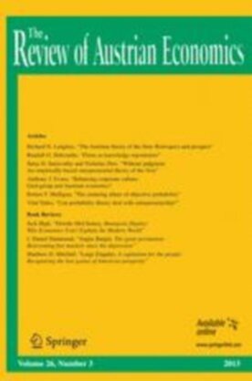 The Review of Austrian Economics - Springer (11138) - modelo ABNT