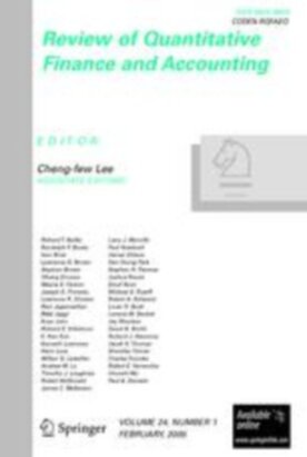 Review of Quantitative Finance and Accounting - Springer (11156) - modelo ABNT