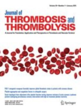 Journal of Thrombosis and Thrombolysis - Springer (11239) - modelo ABNT