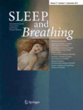 Sleep and Breathing - Springer (11325) - modelo ABNT
