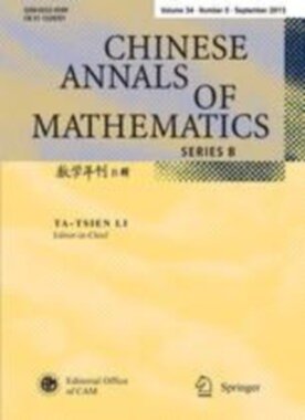 Chinese Annals of Mathematics, Series B - Springer (11401) - modelo ABNT
