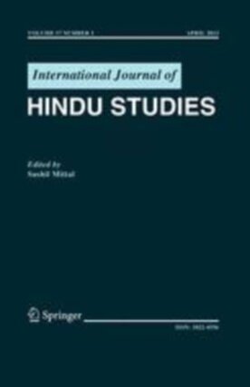 International Journal of Hindu Studies - Springer (11407) - modelo ABNT
