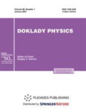 Doklady Physics - Springer (11446) - modelo ABNT