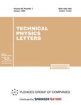 Technical Physics Letters - Springer (11455) - modelo ABNT