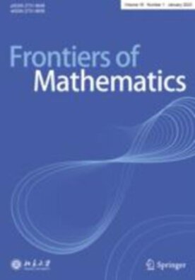 Frontiers of Mathematics in China - Springer (11464) - modelo ABNT