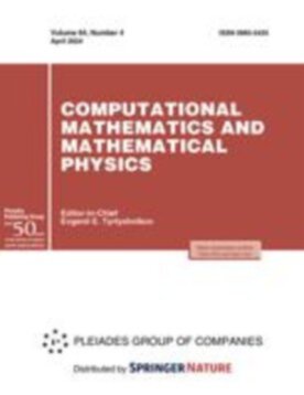 Computational Mathematics and Mathematical Physics - Springer (11470) - modelo ABNT