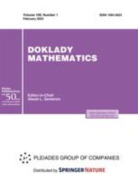 Doklady Mathematics - Springer (11472) - modelo ABNT