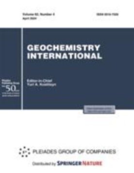 Geochemistry International - Springer (11476) - modelo ABNT
