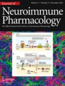 Journal of Neuroimmune Pharmacology - Springer (11481) - modelo ABNT