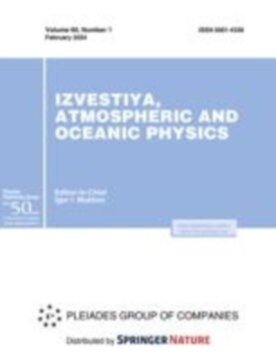 Izvestiya, Atmospheric and Oceanic Physics - Springer (11485) - modelo ABNT